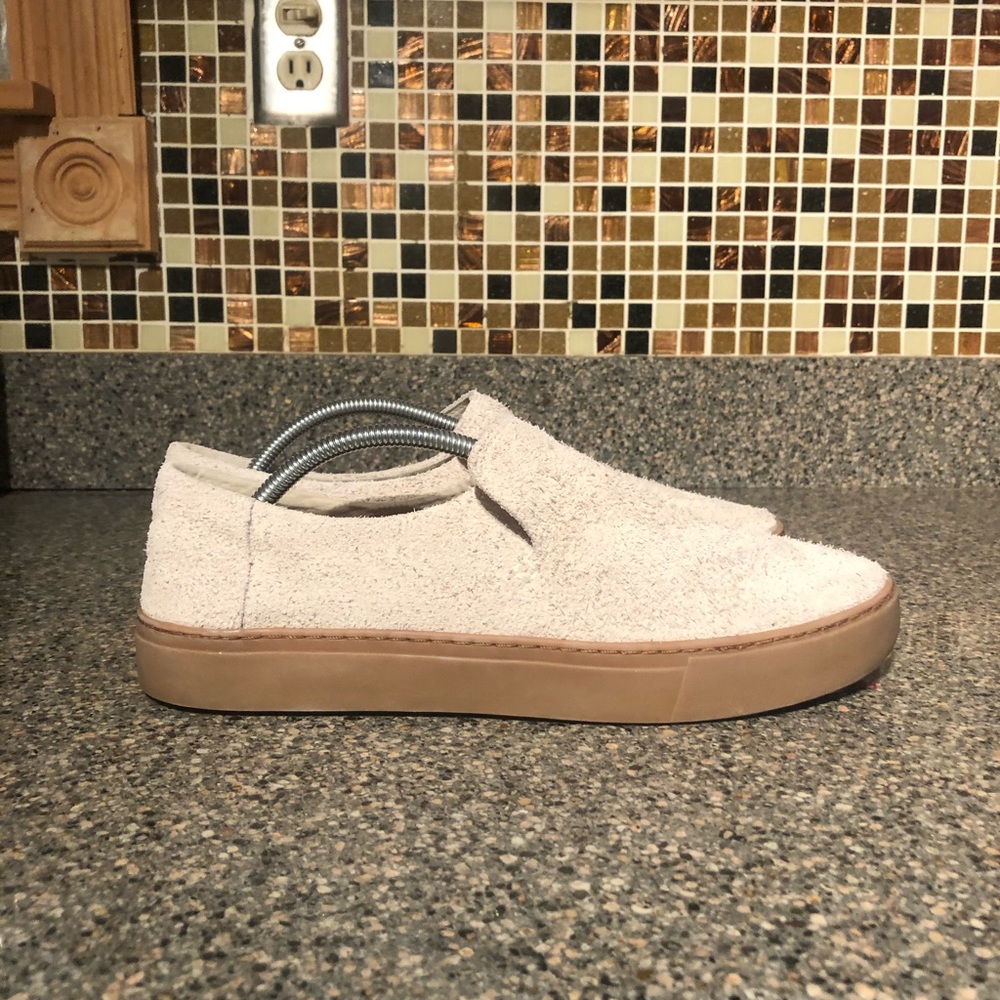TOMS suede slip on